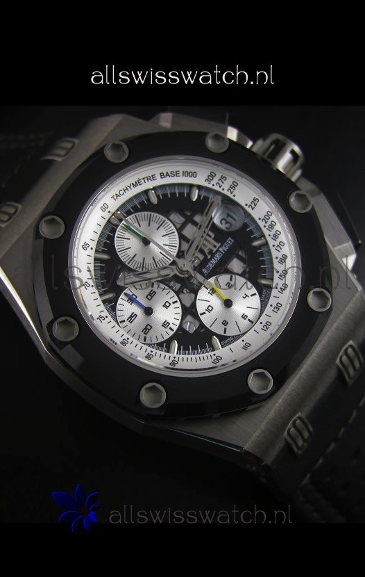 IMG_9081 Audemars Piguet Royal Oak Offshore Rubens Barrichello Titanium Black - 1:1 Mirror Replica 6