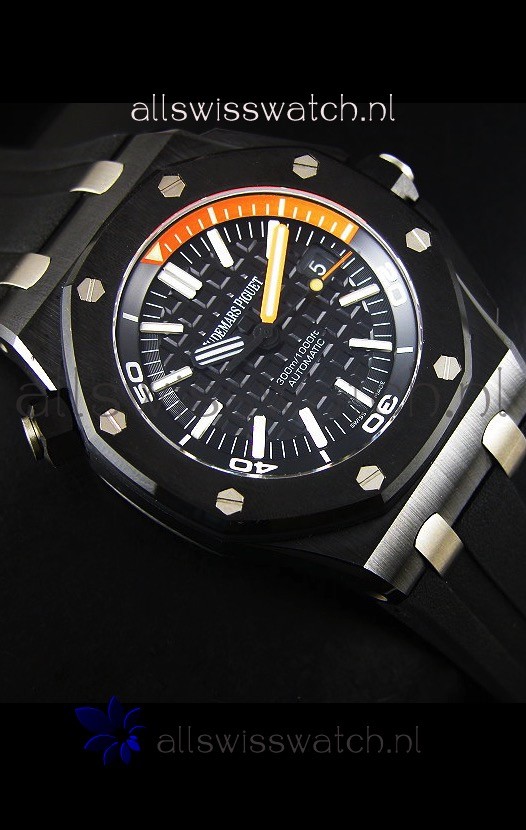 IMG_9081 Audemars Piguet Royal Oak Offshore Diver Scuba Ceramic Ultimate 1:1 3120 Movement Replica 6