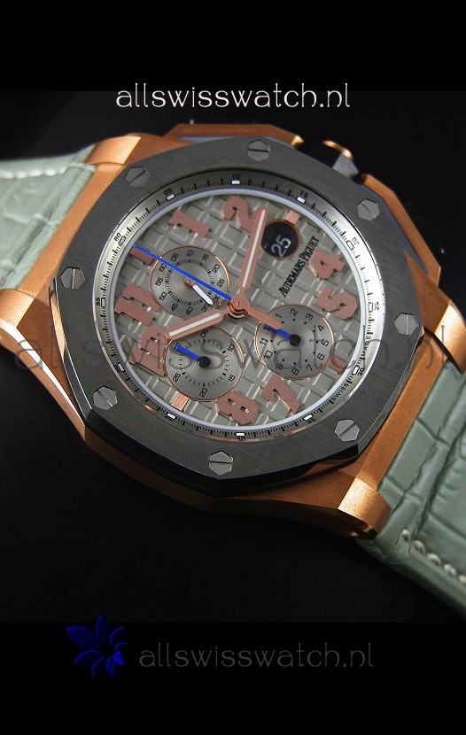 Audemars Piguet Royal Oak Offshore Lebron James Pink Gold - Ultimate 1:1 3126 Movement Replica 6