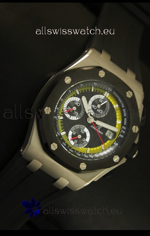 IMG_9081 Audemars Piguet Royal Oak Offshore Sebastian Buemi Titanium - 1:1 Mirror Replica 6