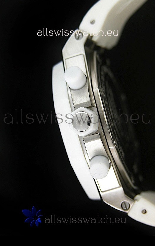 Audemars Piguet Royal Oak Offshore Lady Alinghi in White Checkered Dial Replica 6