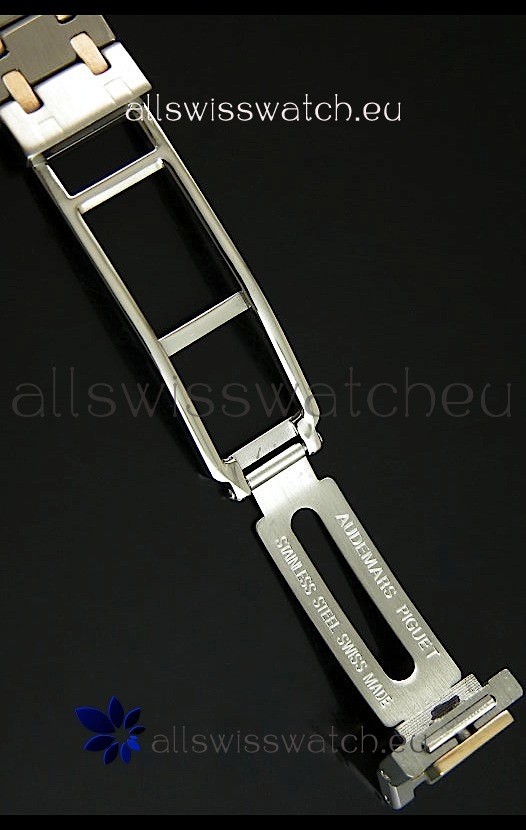 IMG_9081 Audemars Piguet Royal Oak Two Tone Gold/Steel Plating - MIRROR Replica 6