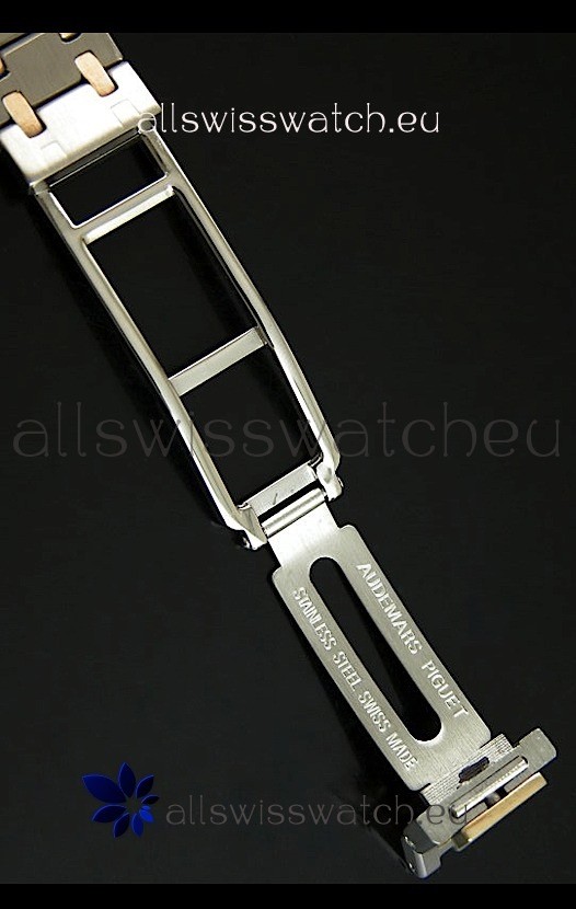 IMG_9081 Audemars Piguet Royal Oak Two Tone Gold/Steel Plating - MIRROR Replica 6
