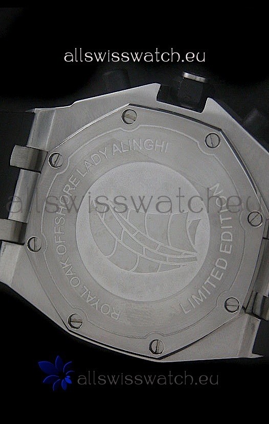 IMG_9081 Audemars Piguet Royal Oak Offshore Lady Alinghi in Black Dial Replica 6