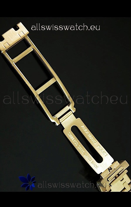 IMG_9081 Audemars Piguet Royal Oak Gold Plating - MIRROR Replica 6