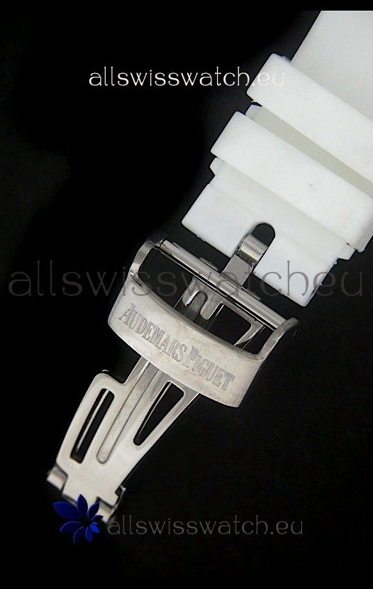 IMG_9081 Audemars Piguet Royal Oak Offshore Lady Alinghi in White Dial Replica 6