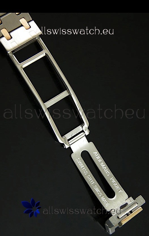 IMG_9081 Audemars Piguet Royal Oak Two Tone Gold/Steel Plating - MIRROR Replica 6