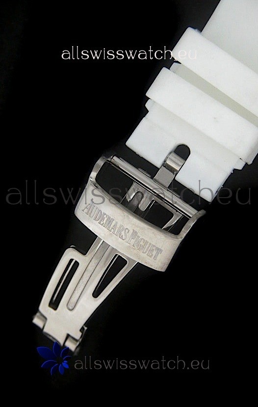 IMG_9081 Audemars Piguet Royal Oak Offshore Lady Alinghi in White Dial Replica 6
