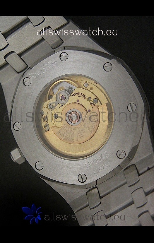 IMG_9081 Audemars Piguet Royal Oak in Black Dial Replica 6