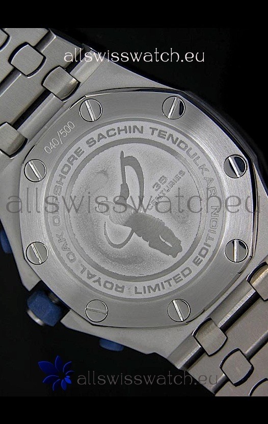 IMG_9081 Audemars Piguet Royal Oak Offshore Sachin Tendulkar - Secs hands at 12 O Clock Replica 6