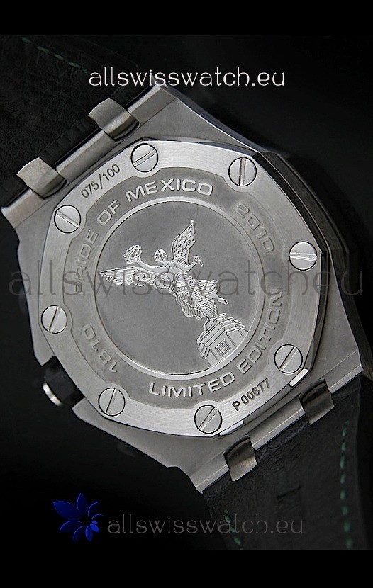 IMG_9081 Audemars Piguet Royal Oak Offshore Pride of Mexico - Secs hands at 12 O'Clock Replica 6