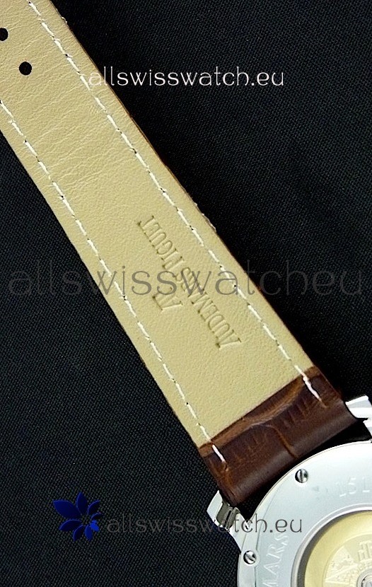 IMG_9081 Audemars Piguet Jules Audemars in Black Dial Replica 6