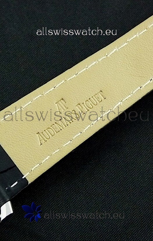 IMG_9081 Audemars Piguet Jules Audemars in Black Dial Replica 6
