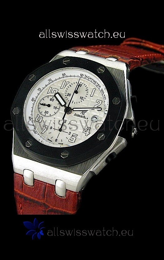 IMG_9081 Audemars Piguet Royal Oak in Rubber Bezel - Secs hand 9 O Clock Replica 6