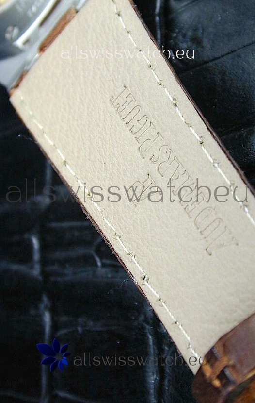 IMG_9081 Audemars Piguet Royal Oak in White Dial Replica 6