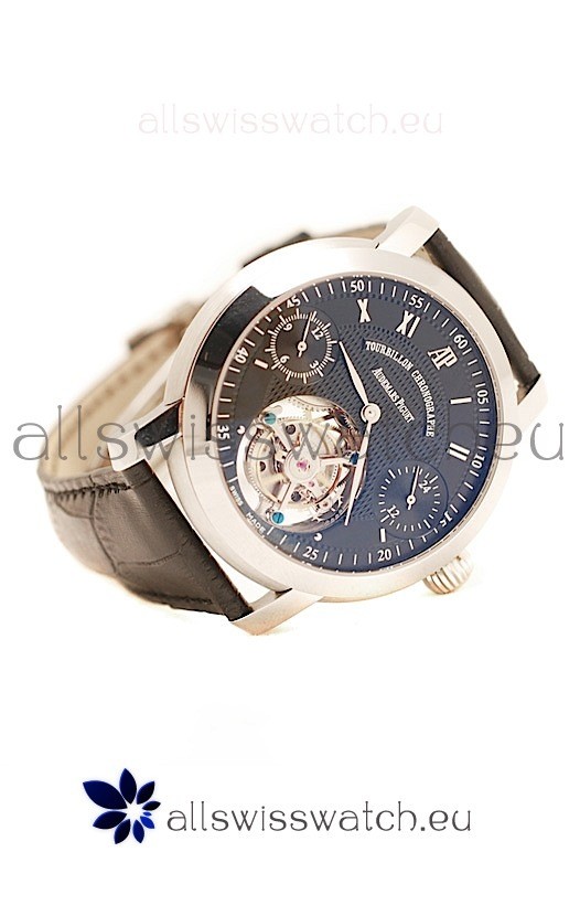 IMG_9081 Audemars Piguet Jules Audemars Tourbillon Chronograph in Black Replica 6