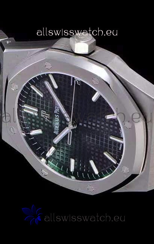 IMG_9081 Audemars Piguet Royal Oak 41MM Blue Dial 904L Steel - 1:1 Mirror Replica 6