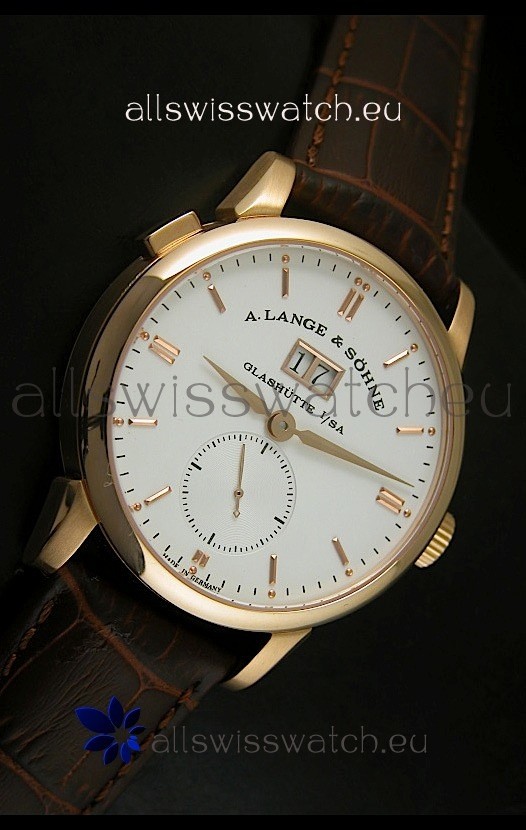 IMG_9081 A.Lange & Sohne Reguliert Manual Handwind in Pink Gold Case Replica 6