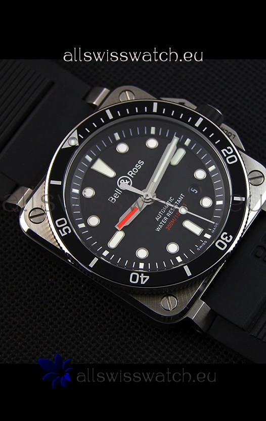 IMG_9081 Bell & Ross BR03-92 Diver Steel1:1 Mirror Replica 6