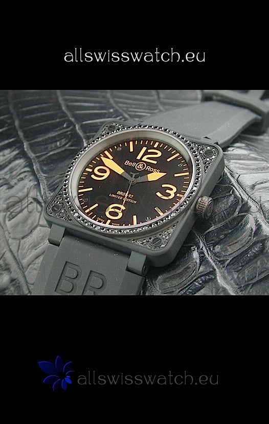 IMG_9081 Bell and Ross BR01 92 Limited Edition in Black Dial Replica 6