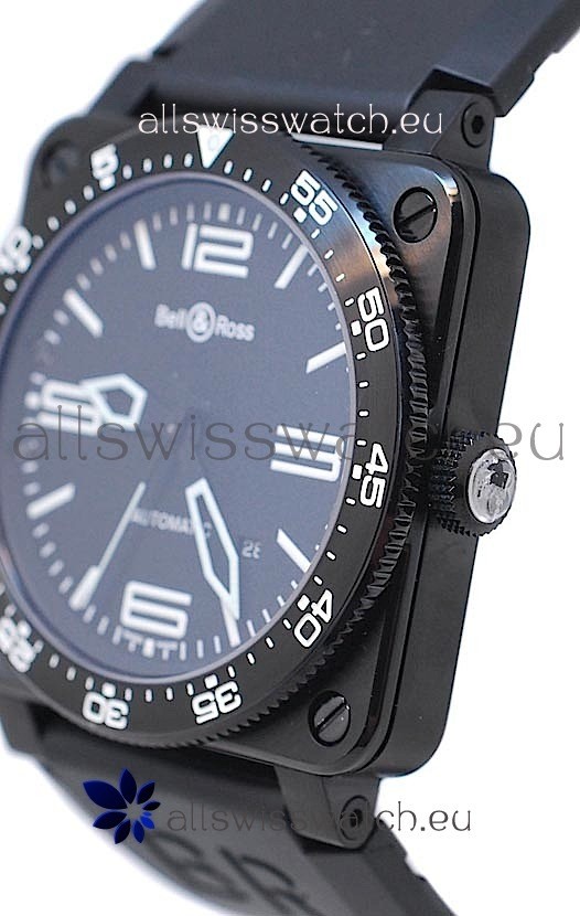 IMG_9081 Bell and Ross BR 03 Type Aviation Carbon Automatic Replica 6