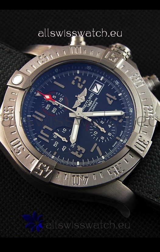 IMG_9081 Breitling Avenger BANDIT Titanium CaseBlack Dial 1:1 Mirror Replica 6
