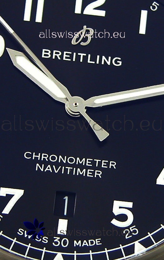 IMG_9081 Breitling Navitimer 8 Automatic 41MMin Black Dial Replica 6