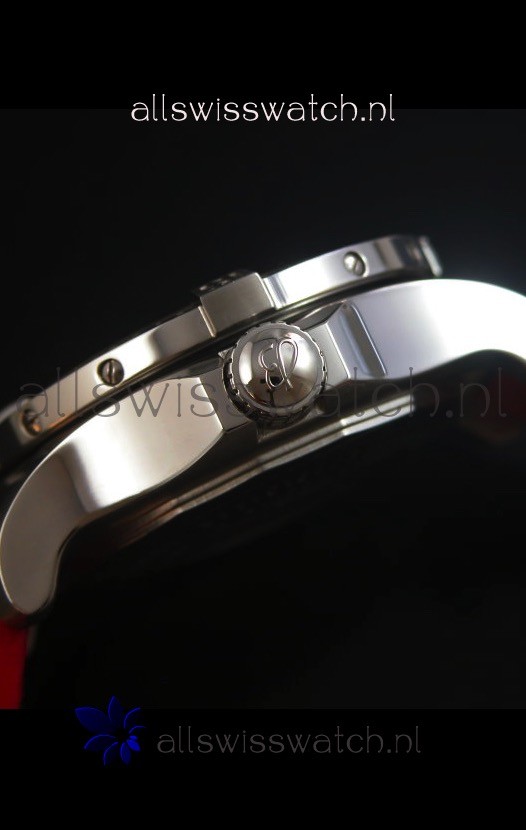 IMG_9081 Breitling Avenger II Seawolf Black Leather Strap 45MM - 1:1 Mirror Replica 6