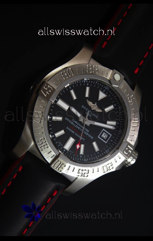 IMG_9081 Breitling Avenger II Seawolf with Stick Markers 45MM - 1:1 Mirror Replica 6