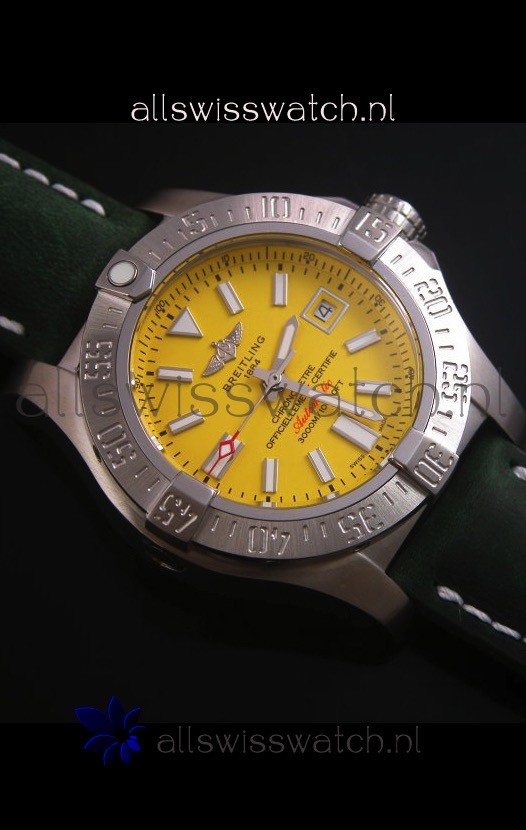 IMG_9081 Breitling Avenger II Seawolf Movement 45MM - 1:1 Mirror Replica 6