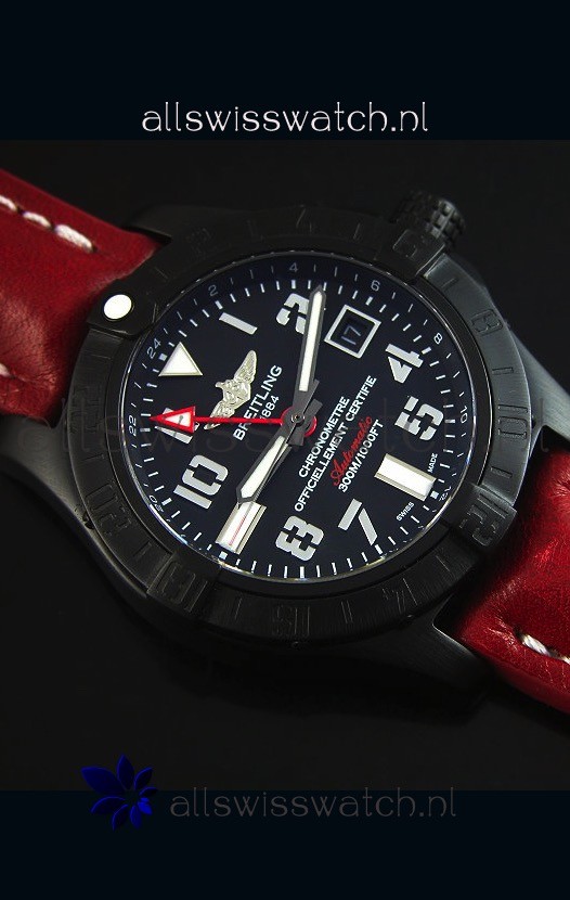IMG_9081 Breitling Chronometre GMT Black Dialin PVD Casing Replica 6