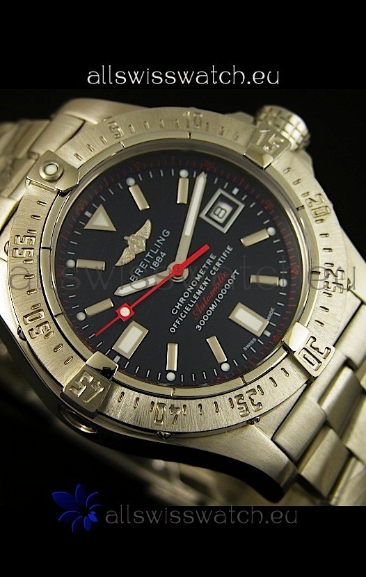 IMG_9081 Breitling Avenger Seawolfin Red Seconds Hands - 1:1 Mirror Replica 6
