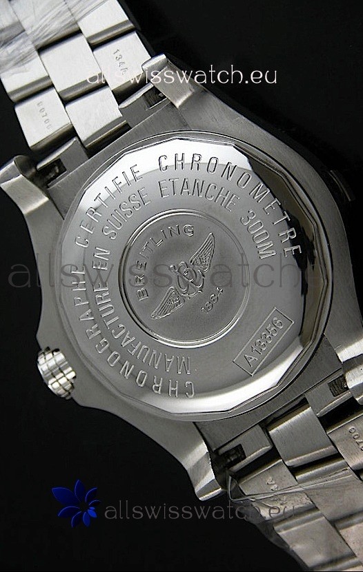 IMG_9081 Breitling Chronomatin Steel Strap Yellow Dial Replica 6