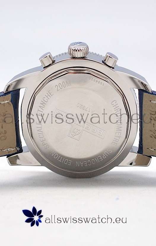IMG_9081 Breiting Superocean 1884 Chronograph in Blue Replica 6