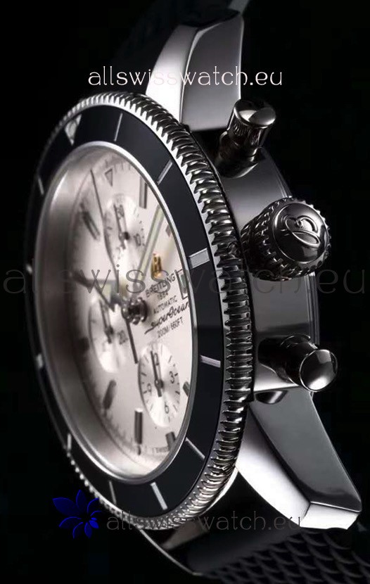IMG_9081 Breitling SuperOcean Heritage II 44MM White Dial Replica 6