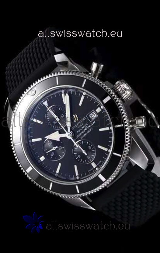 IMG_9081 Breitling SuperOcean Heritage II 44MM Black Dial Replica 6