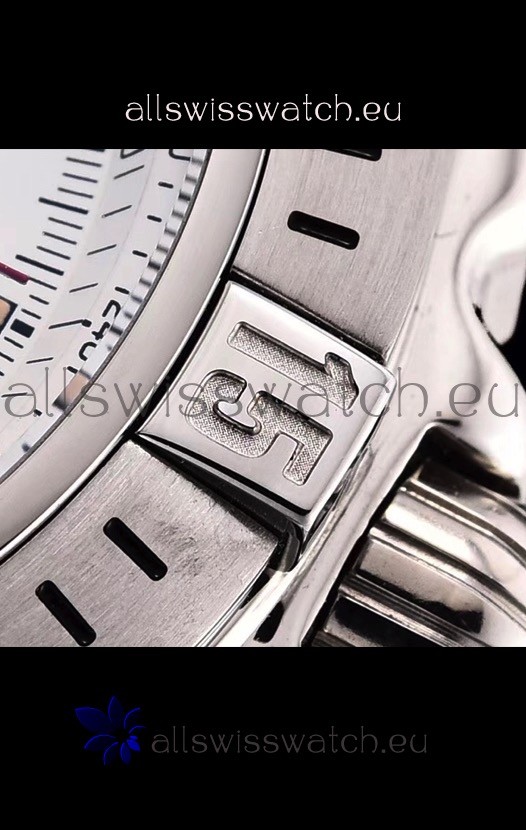 IMG_9081 Breitling Chronomat Airbone 1:1 Mirror in White Dial Replica 6