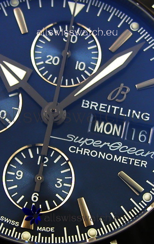 IMG_9081 Breitling Superocean Heritage II Outerknown Blacksteel NATO Strap 1:1 Mirror Replica 6