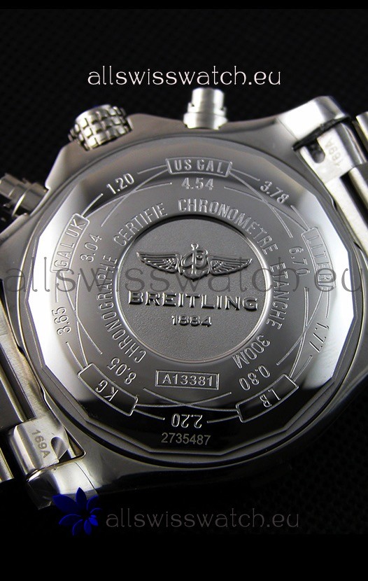 IMG_9081 Breitling Skyland Avenger ChronographBlack Dial 1:1 Mirror Replica 6