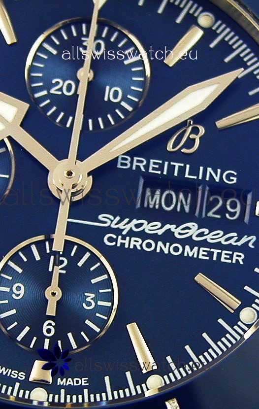 Breitling Superocean Heritage II Blue Dial 46MM 1:1 Mirror Replica 6