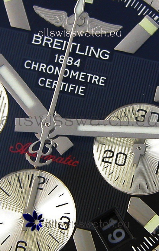 IMG_9081 Breitling Chronomat B01 Black Dial1:1 Mirror Edition Replica 6