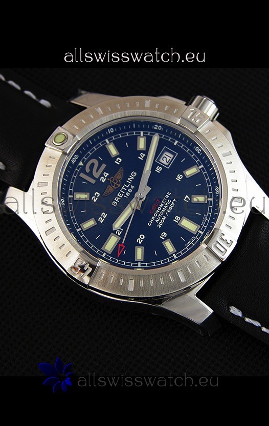 IMG_9081 Breitling Chronometre COLT 41 Blue Dial Automatic Replica 6