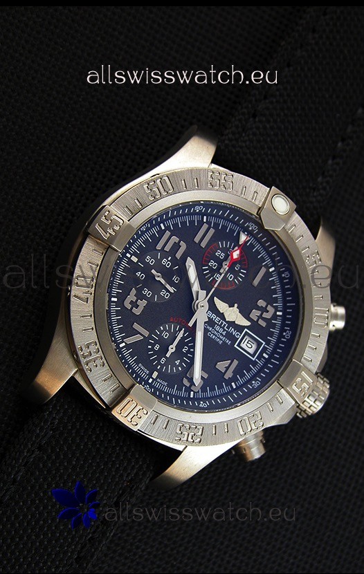 IMG_9081 Breitling Avenger Titanium CaseBlack Dial 1:1 Mirror Replica 6