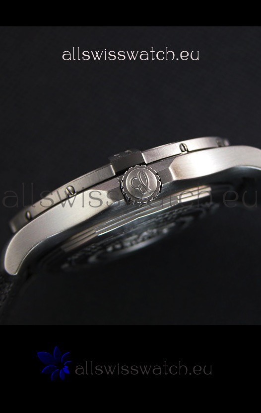 IMG_9081 Breitling Avenger II BlackSteel GMTNylon Strap 1:1 Mirror Replica 6