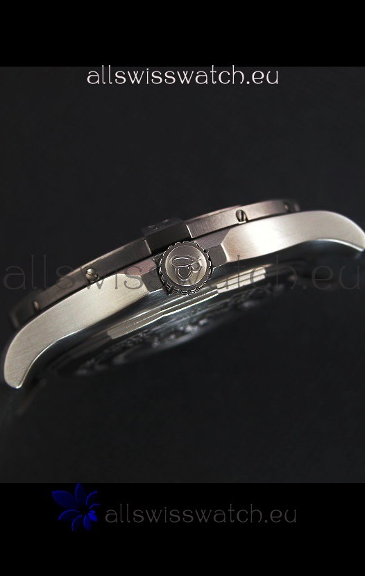 IMG_9081 Breitling Avenger II BlackSteel GMTRubber Strap 1:1 Mirror Replica 6