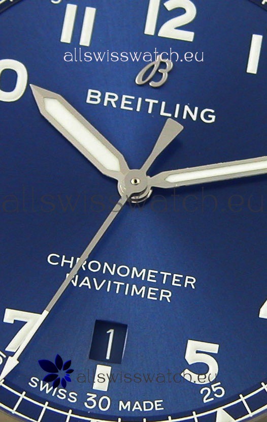 IMG_9081 Breitling Navitimer 8 Automatic 41MMin Blue Dial Replica 6
