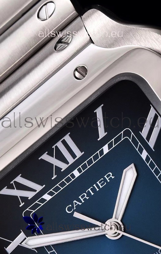 IMG_9081 Cartier Santos De Cartier XL 1:1 Mirror - 40MM Stainless Steel Replica 6