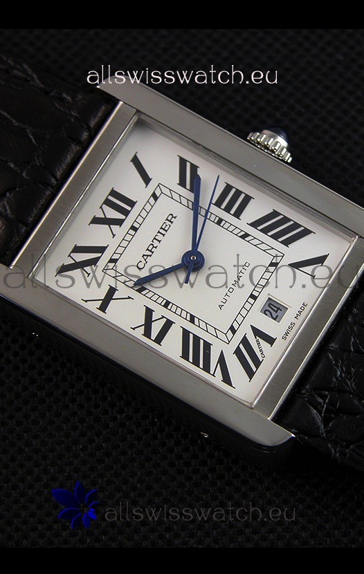 IMG_9081 Cartier Tank Solo Automatic in Steel Strap 31MM Wide Replica 6