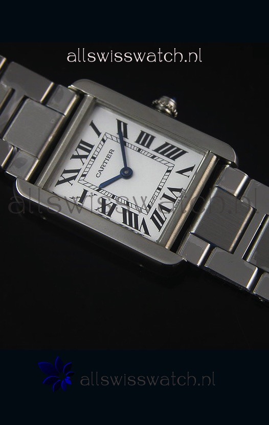 IMG_9081 Cartier Tank Solo Quartz in Steel Strap 24MM Wide Replica 6