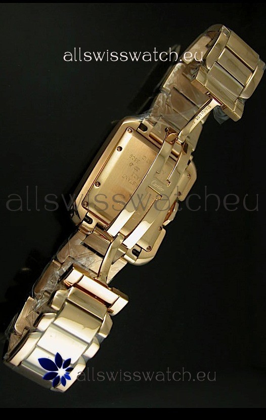IMG_9081 Cartier Tank Anglaise Mid Sized Pink Gold - 1:1 Mirror Replica 6